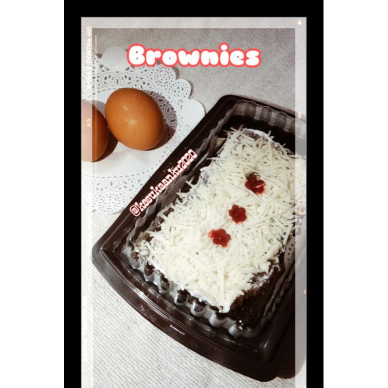 

BROWNIES COKLAT HOMEMADE (TERMURAH)