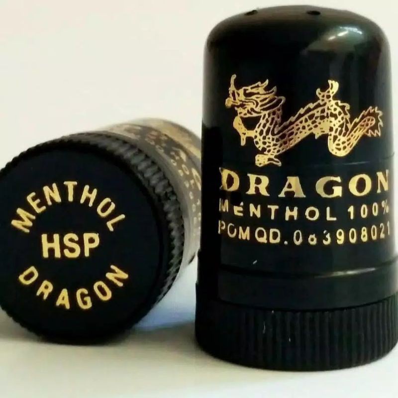 Dragon Menthol Po'Peng Dragon HAB HSB Inhealer Seperti Vicks Inhealer Menthol Pilek Hidung Tersumbat