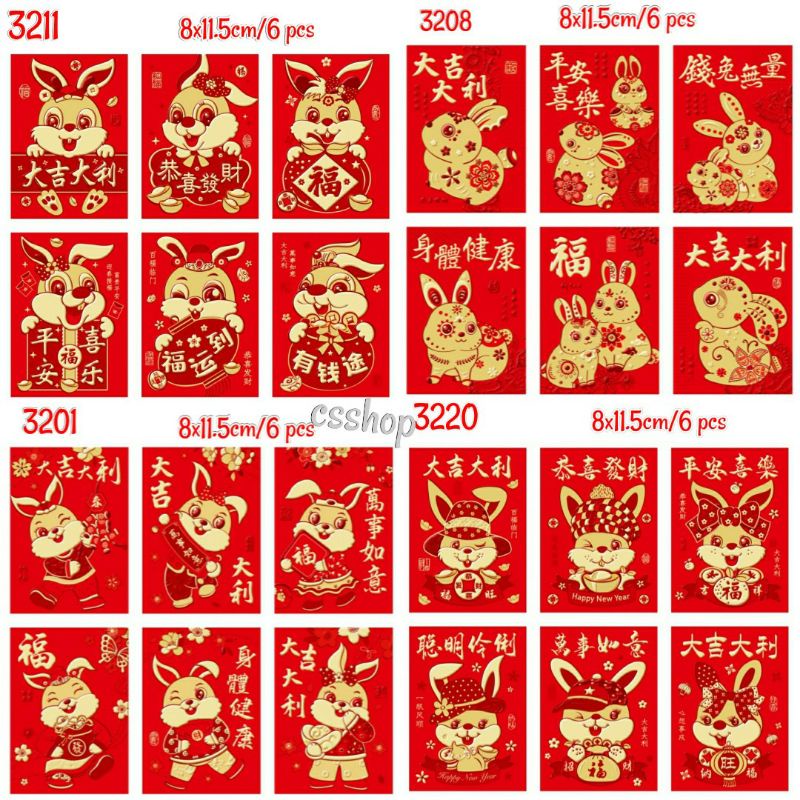 

ANGPAO IMLEK ANGPAO KELINCI