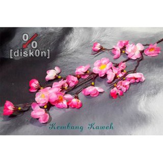 Bunga Sakura artificial impor mei hwa plastik imitasi Bunga Sakura artificial impor mei hwa plastik imitasi