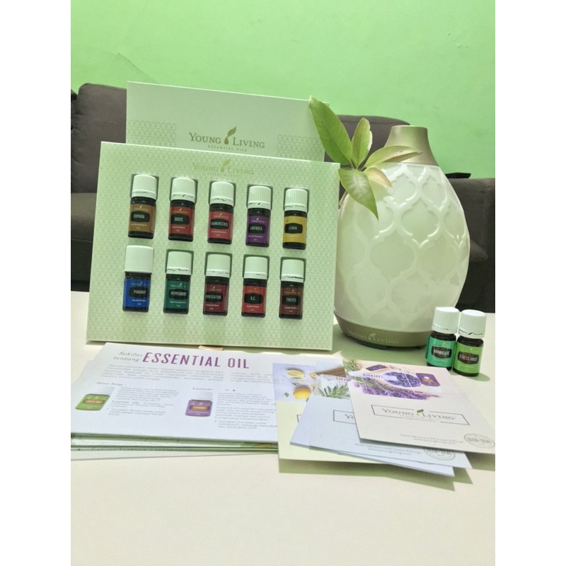 Ready Stock ORIGINAL Premium Experience Package / Premium Starter Kit Diffuser by Young Living