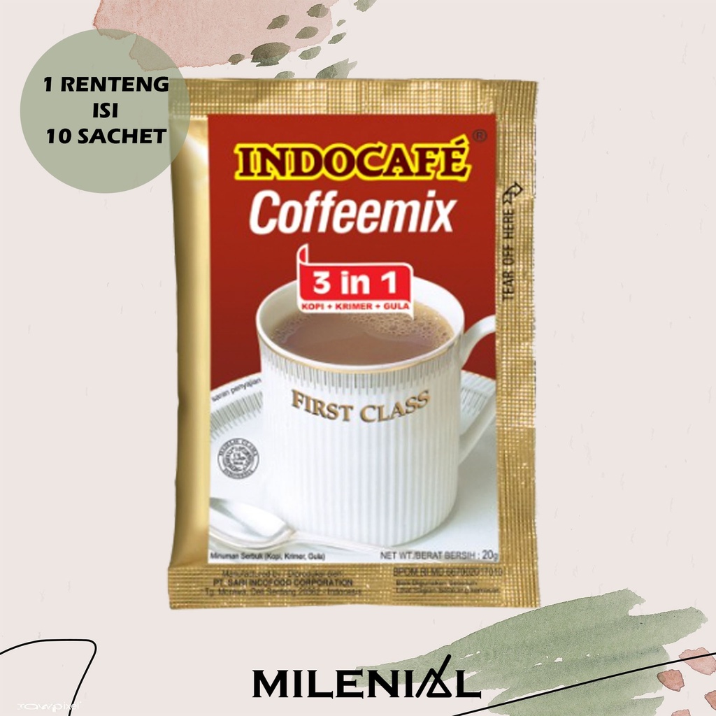 

INDOCAFFE COFFEEMIX ISI 10 SASCHET