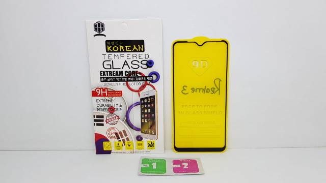 Tempered Glass Realme GT Neo 2 / Neo 3 / Neo 3T / Realme 3 FULL SCREEN TG 5D FULL GLUE