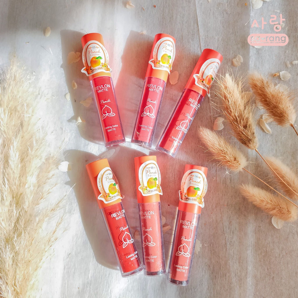 REVLONE - PEACH Matte Lip Gloss