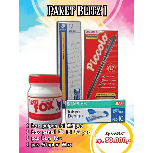 

paketan alat tulis