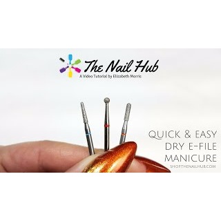 GIJ - Mata Bits Manicure Pedicure Kikir Kuku Nail Drill 10PCS