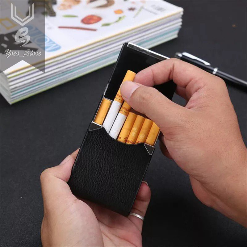 

Tempat Rokok Kulit Multifungsi Credit Card Case Kotak Kartu