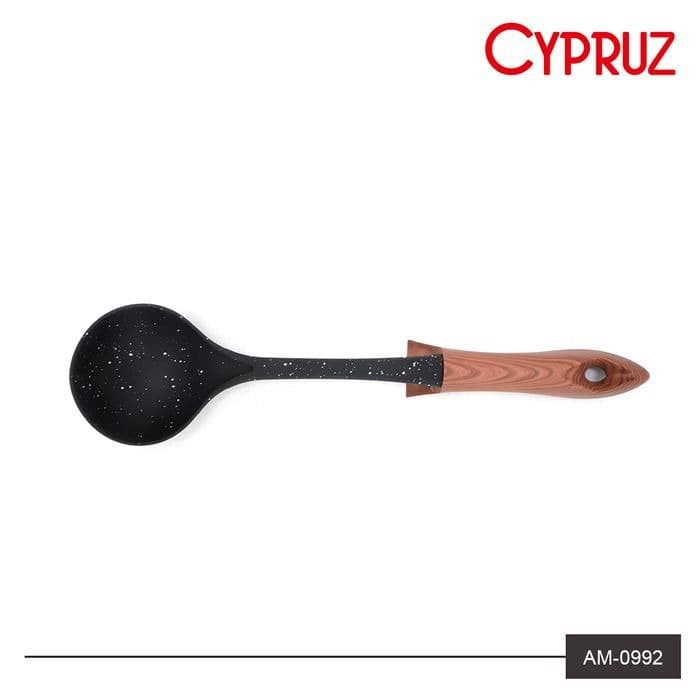 CYPRUZ AM 0992 - Utensil Gaggang Coklat Kayu Ladle