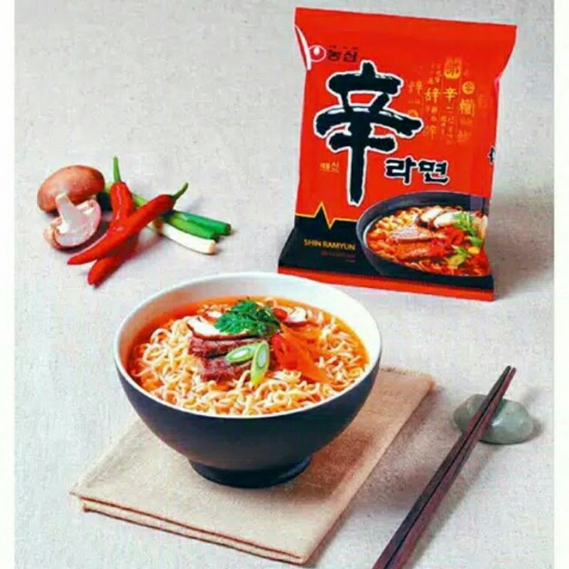 

NONGSHIM Shin Ramyun Noodle Soup Mushroom 120gr