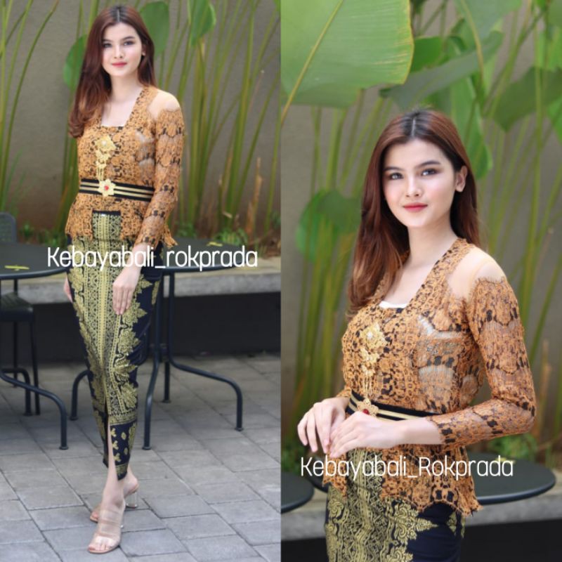 set kebaya modifikasi kutubaru FREE DALEMAN kebayawisuda kebayakondangan