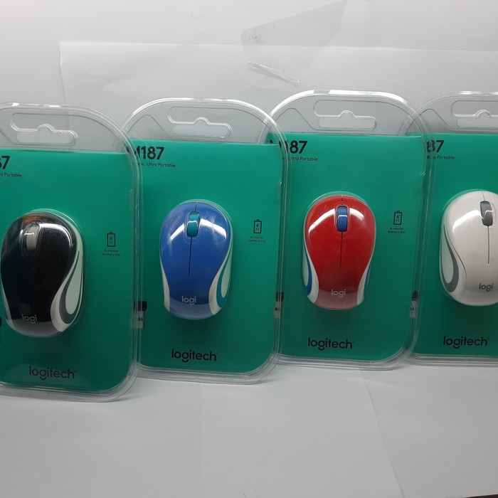 Logitech M187 Wireless Original &amp; Resmi