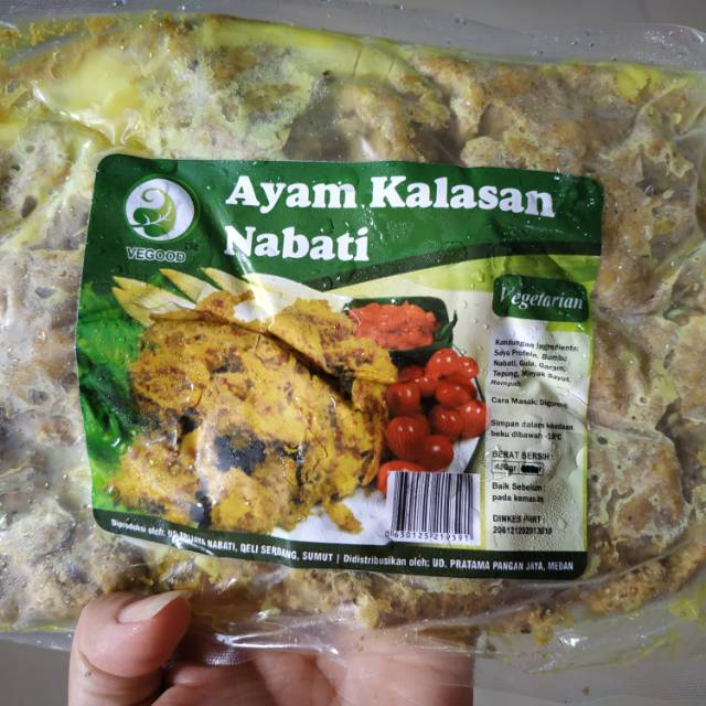 

Vegetarian Ayam Kalasan Nabati / rendang nabati