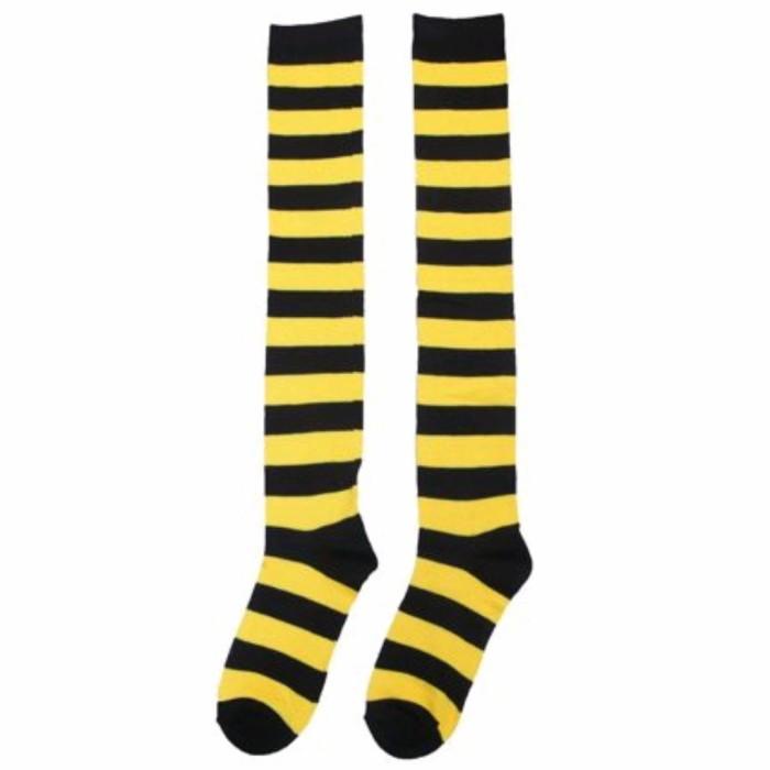 kaos kaki panjang wanita, kaos kaki korea, kaos kaki belang2, cosplay