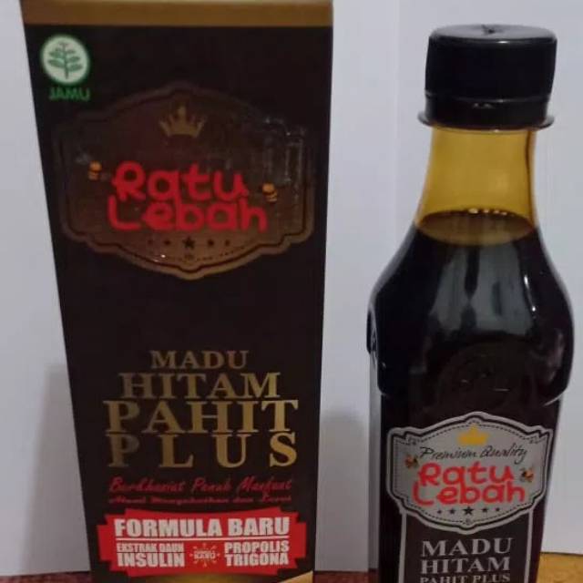 

Madu Hitam Pahit Super (RATU-LEBAH) Herbal Alami