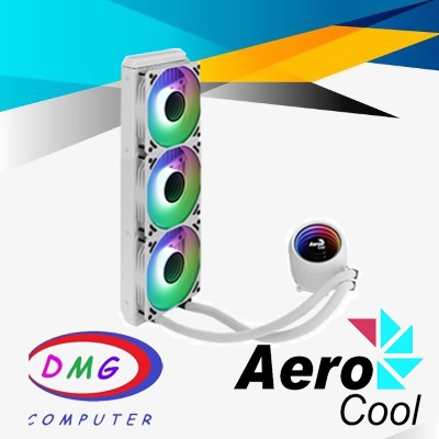 AEROCOOL MIRAGE L360 WHITE ARGB LIQUID AIO CPU WATER COOLER PROCESSOR