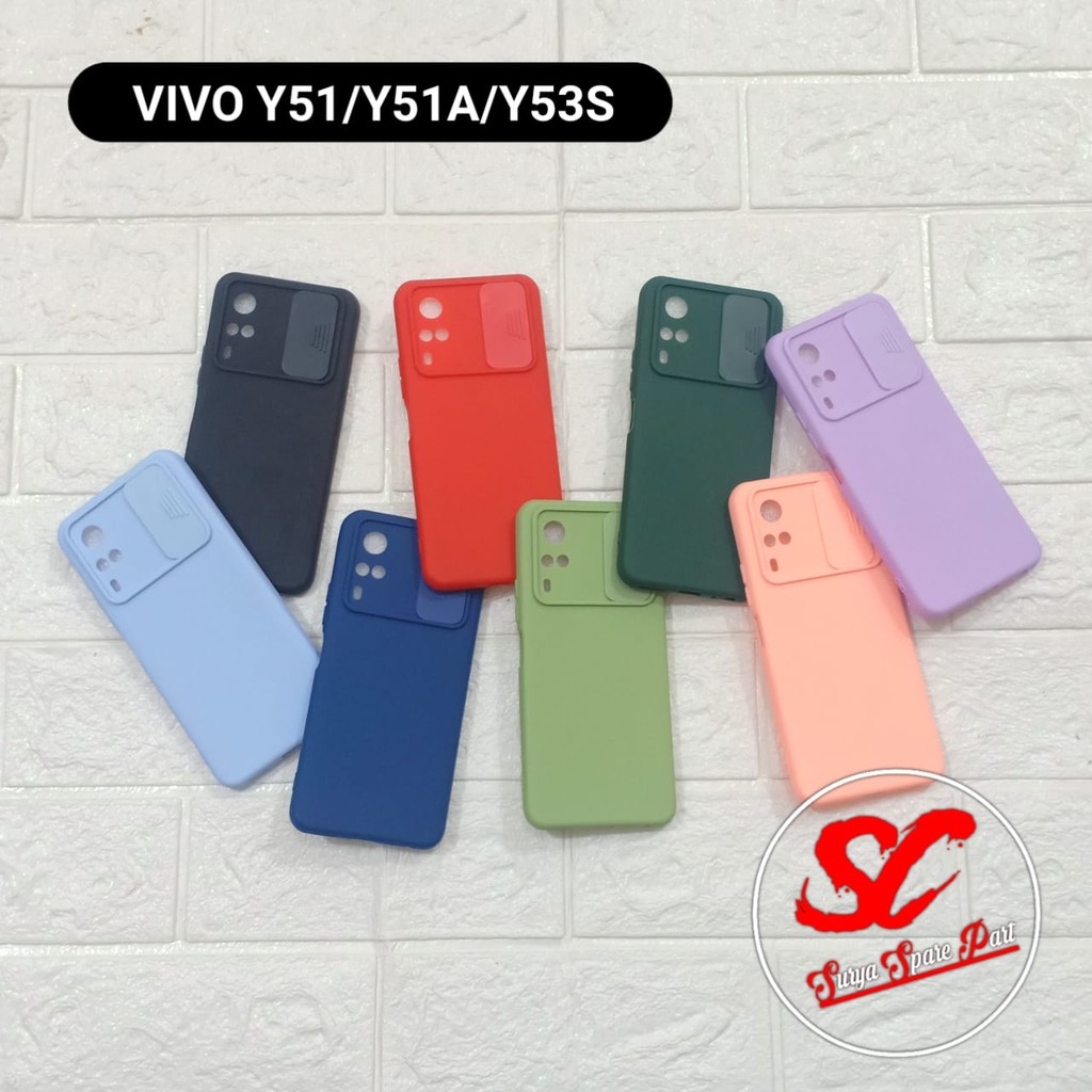 SOFTCASE SLIDE CAMERA PROTECTOR VIVO Y20 Y20S Y12S VIVO Y51 Y51A Y53S VIVO V20