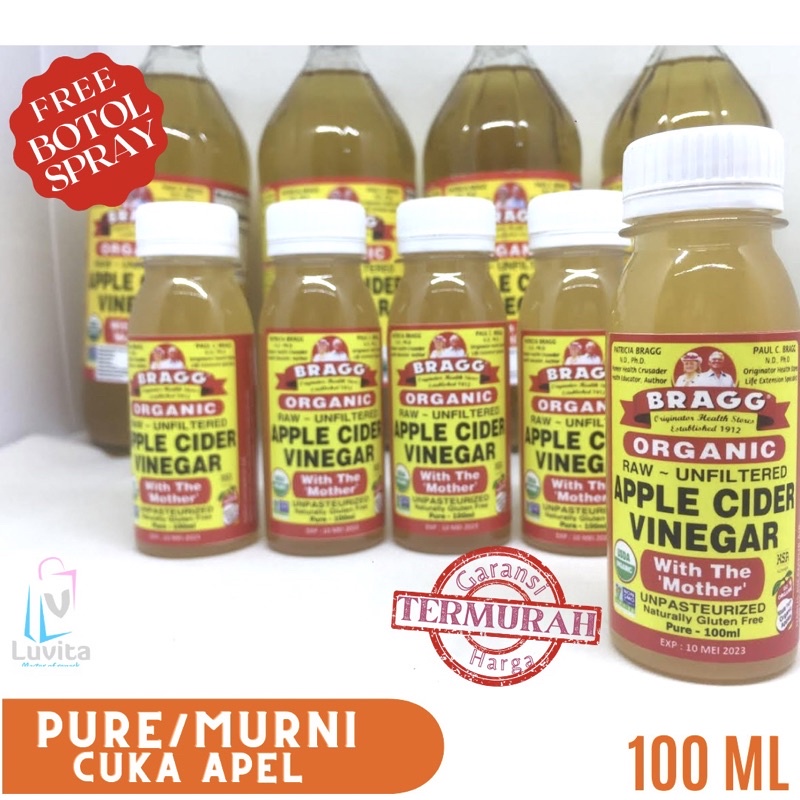 Apple Cider Vinegar cuka apel Share 100 ml MURNI