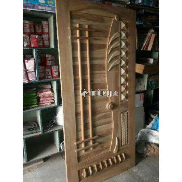 PINTU RUMAH PINTU KAMAR RUMAH PINTU JATI MODERN