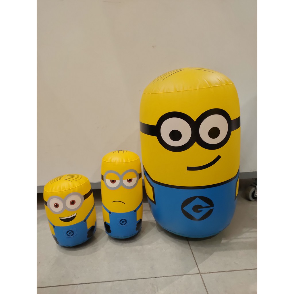 Mainan Minion, Disney, Avenger Air Puncher (Balon Tinju)  - 10 cm, 18 cm, 21.5 cm, 40 cm
