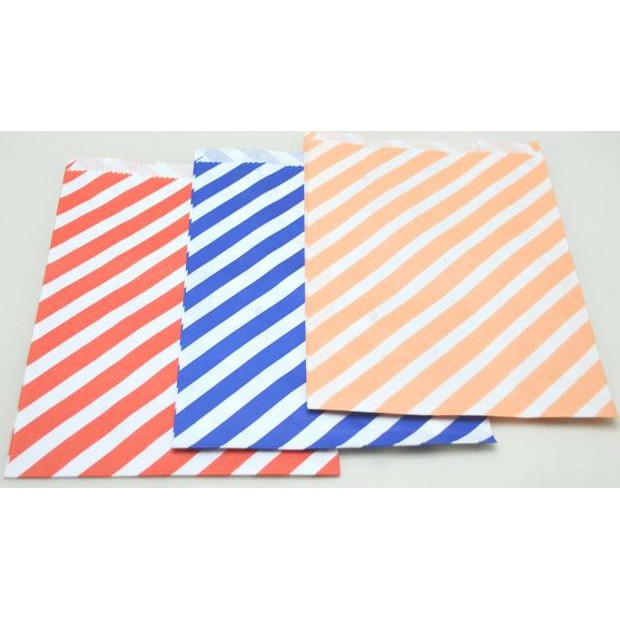 

Paper Bag - Kantong Kertas Putih - Garis Merah Souvenir Bungkus