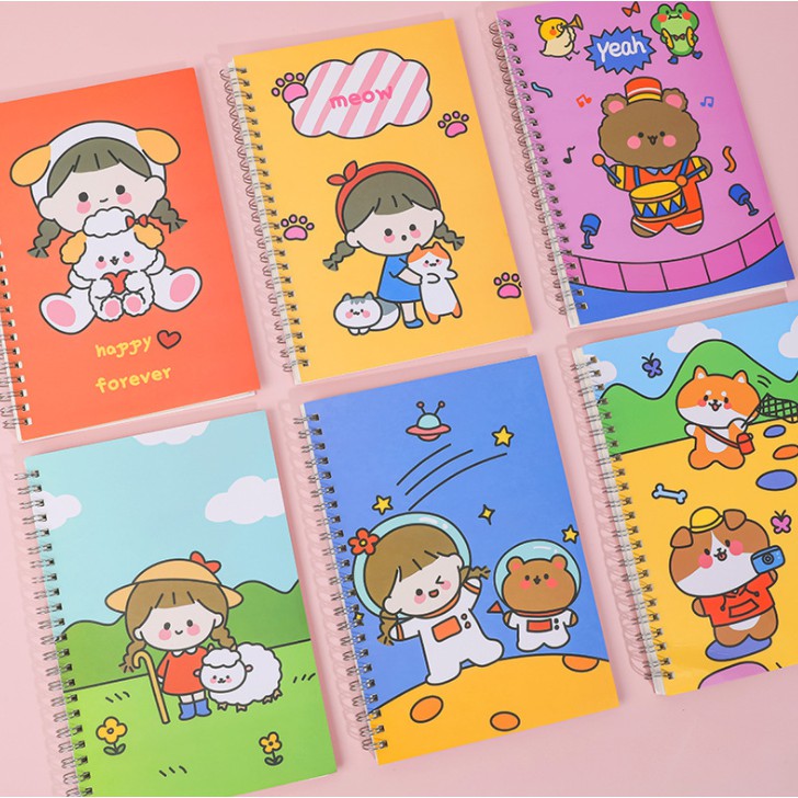 

Buku Agenda Catatan Diary Jurnal Motif Kartun
