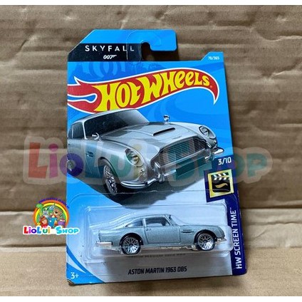 HOT WHEELS ASTON MARTIN 1963 DB5 JAMES BOND SKYFALL 007