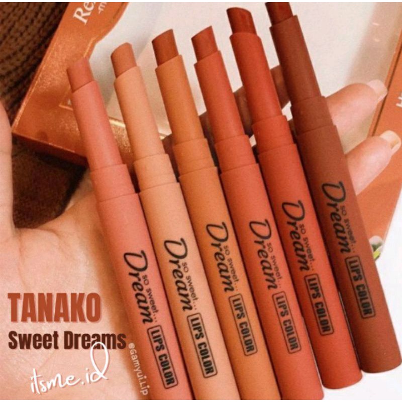 Tanako Sweet Dream Lips Color/Lipstik Tanako