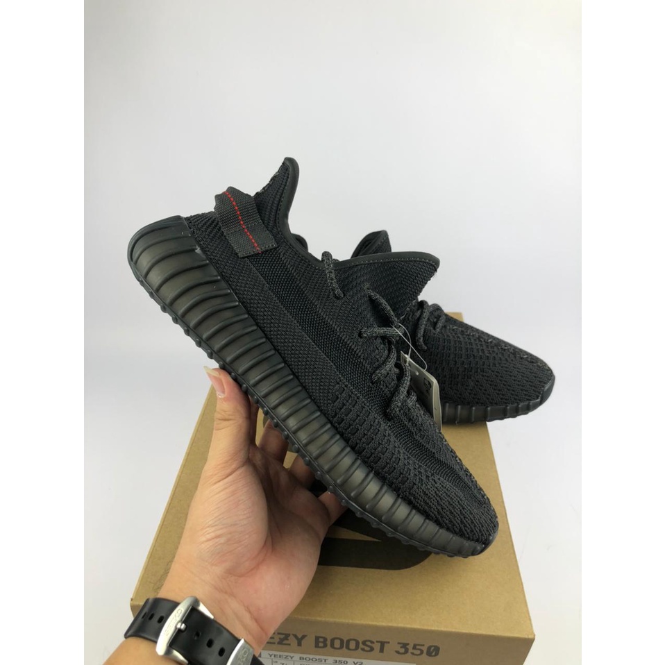 Yeezy 350 V2 Black Static (Laces Reflective) PK, Guaranteed 100% Real Pic Made In China