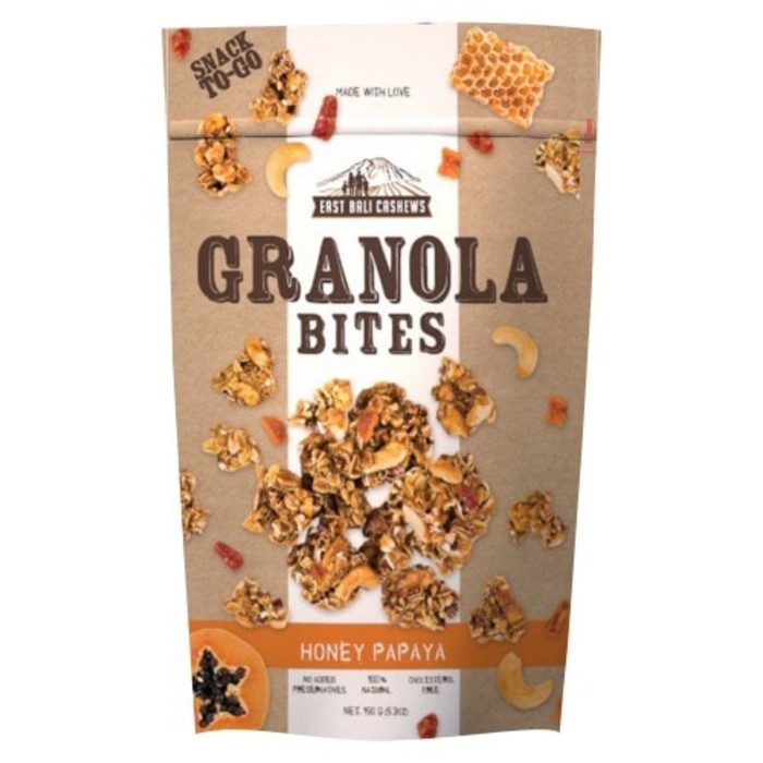 

East Bali Cashew, Granola Bites Honey Papaya (150 gr)