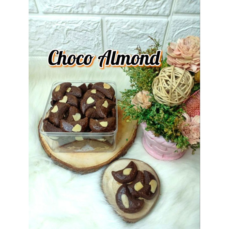 

Choco Almond Cookies