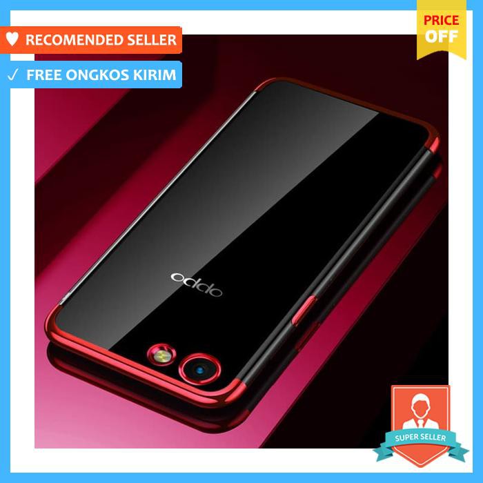 soft case handphone - case oppo f7 youth softcase casing back cover ultra thin tpu plating