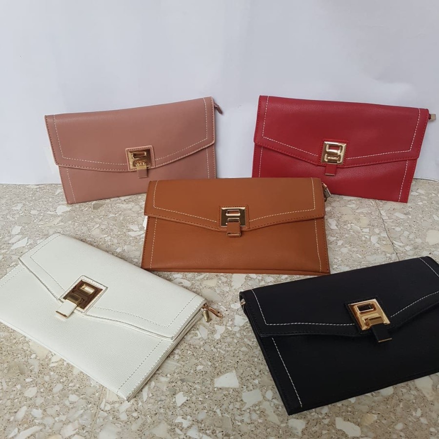 Tas Clutch Wanita Import Handbag Fashion Model Ukuran Besar
