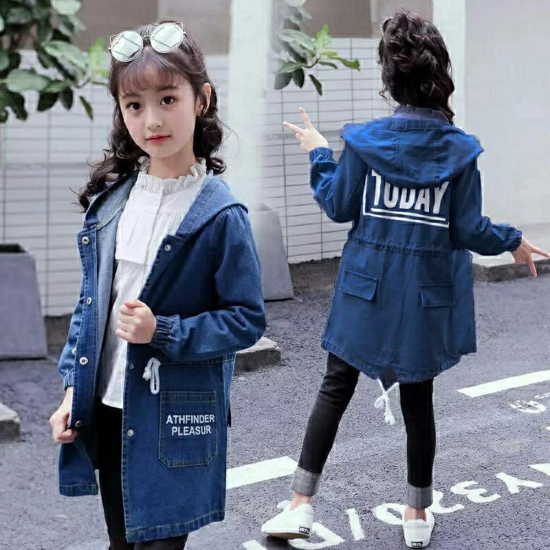 KD COAT JEANS DENIM KS TUA/COAT ANAK/COAT JEANS/COAT DENIM/DENIM JEANS/OUTER ANAK