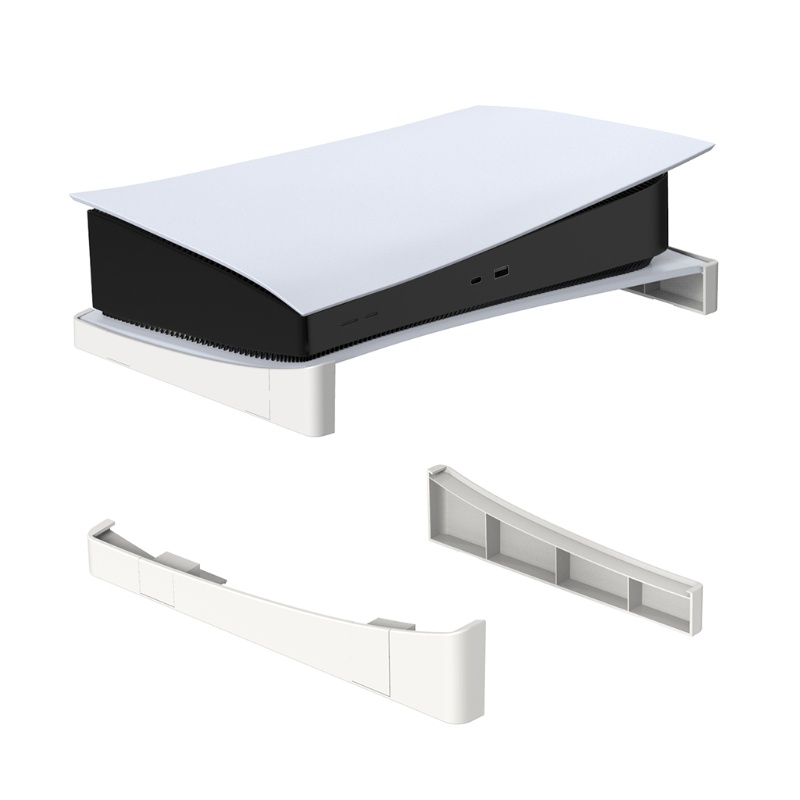 Btsg Rak Penyimpanan Horizontal Konsol Game Lay the Stand Portable Stand Untuk Host