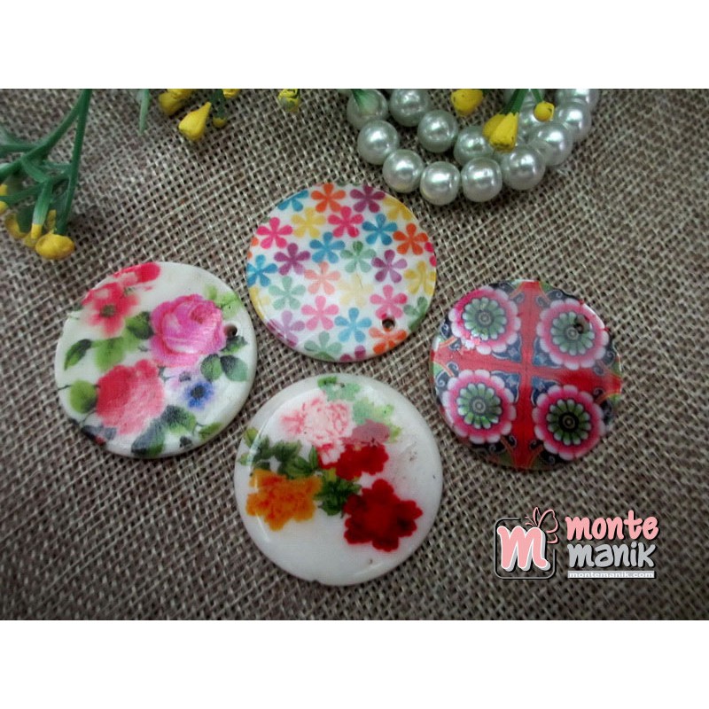 

Manik Kerang Lukis Bundar (MNKG-05)