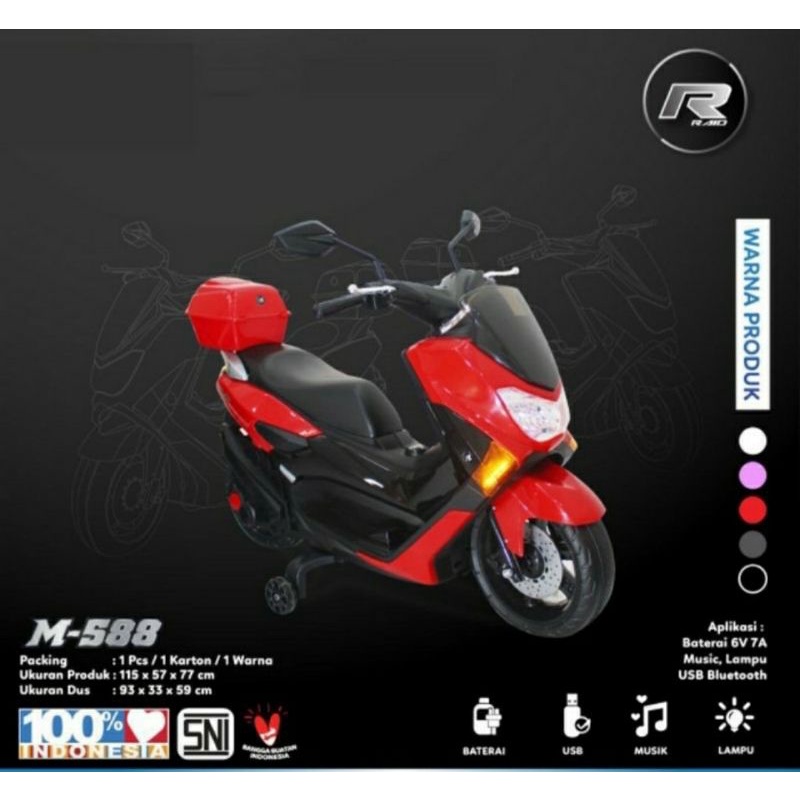 motor / mobil aki nmax/pcx/jeep