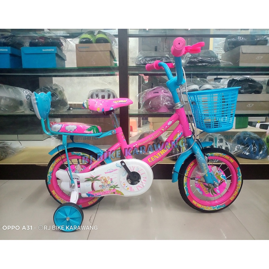 SEPEDA MINI PEREMPUAN ANAK 12 INCH CENTRUM 1102