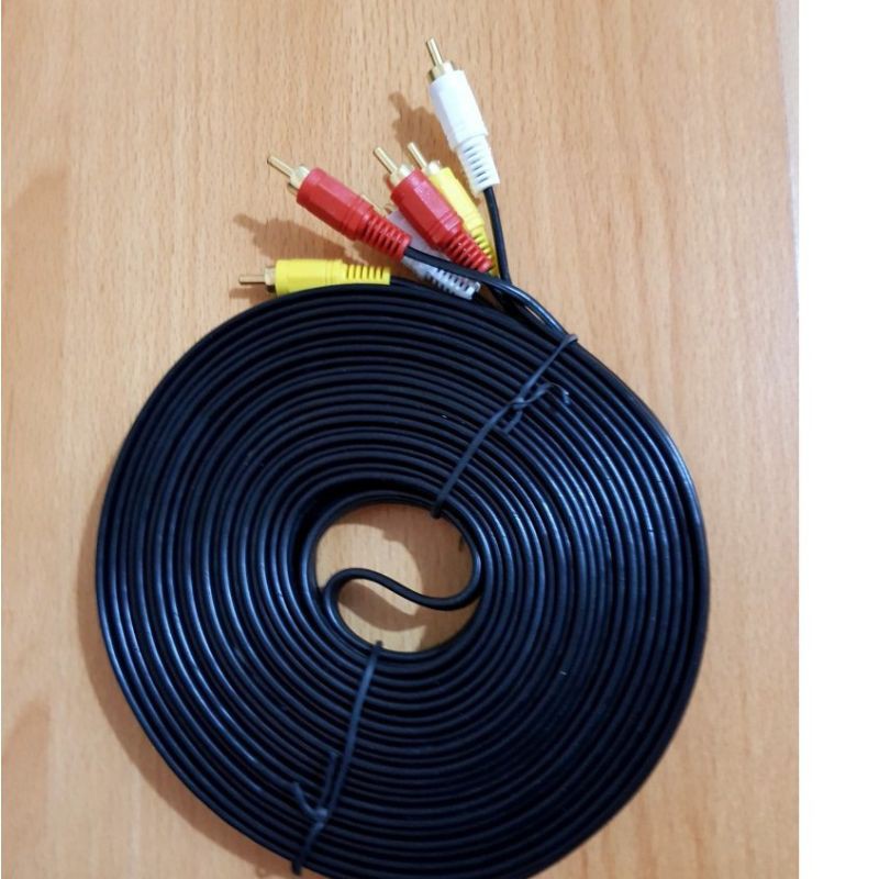 COD☑️ Kabel RCA 3-3 Audio video panjang 15 m