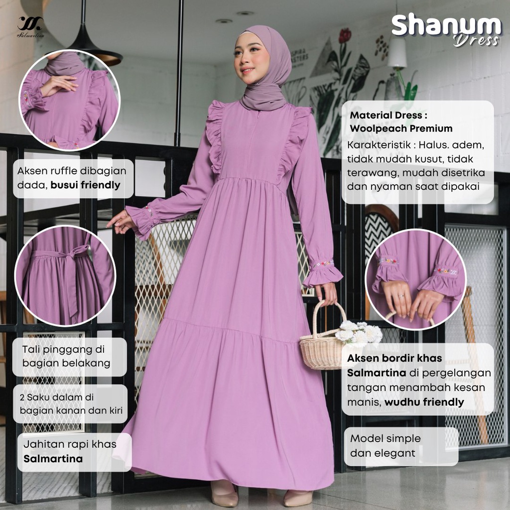 SHANUM DRESS BY SALMARTINA.ID