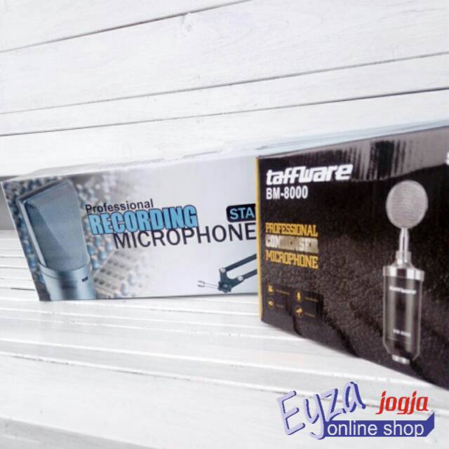 Paket Original Taffware BM8000 + Professional Stand Arm Suspension NB39