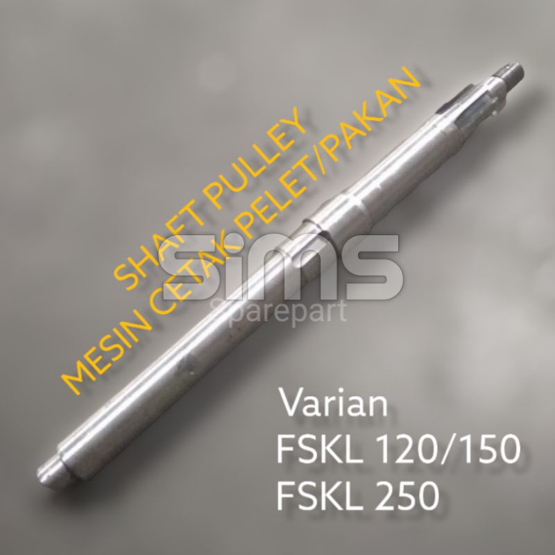 FSKL120/150 FSKL250 Horizontal Shaft Mesin Cetak Pelet/Pakan
