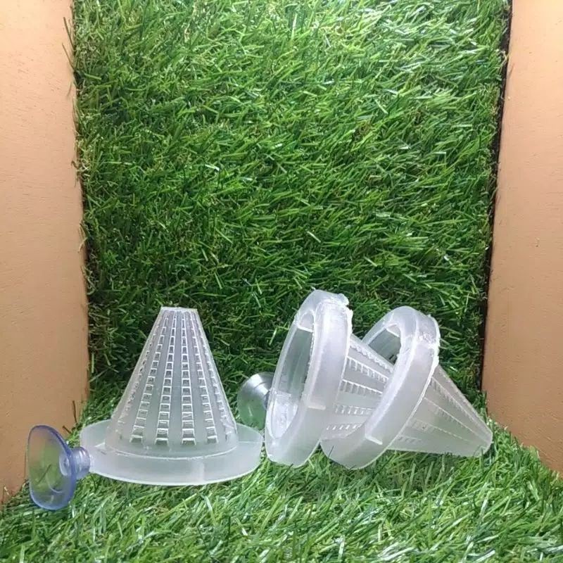 tempat cacing sutra wadah cacing sutra pakan ikan hias corong cacing sutra