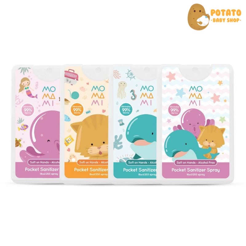 Momami X Liunic Pocket Sanitizer - Hand Sanitizer Food grade