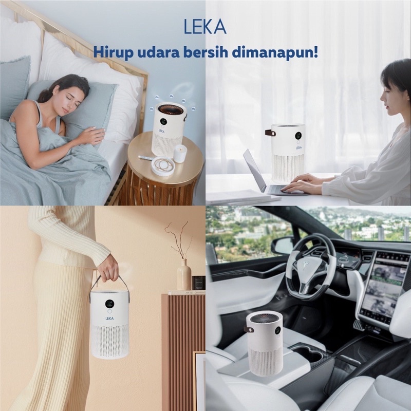 LEKA AP7809 Air Purifier Portable (Rechargable)