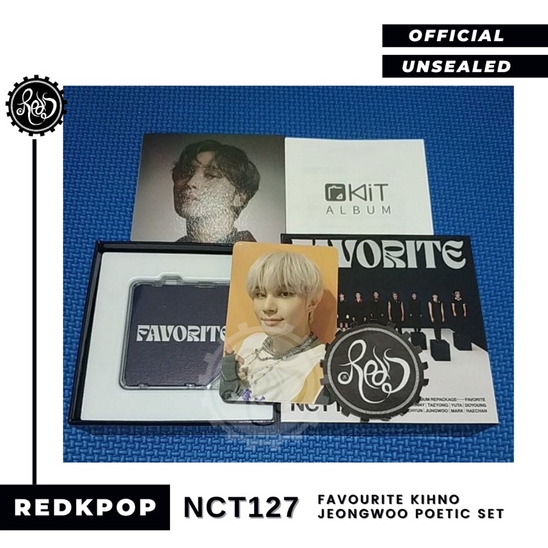 [READY UNSEALED] Jungwoo Poetic Set Kihno NCT 127 Favorite Kihno