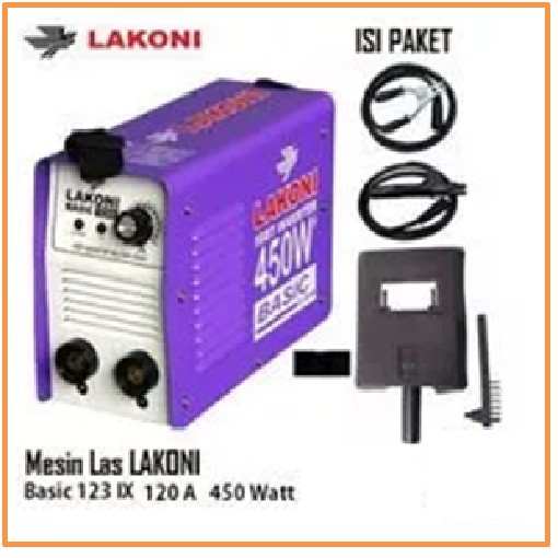 Mesin Las Listrik Travo Las Inventer Welder 450 Watt LAKONI Basic