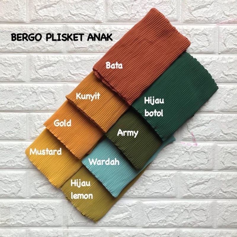 BERGO INSTAN PLISKET ANAK MURAH