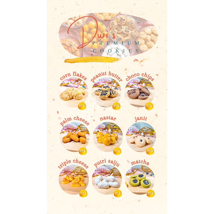 

Dwi's Premium Cookies