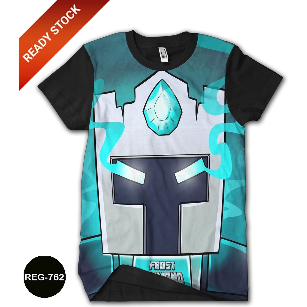 Kaos Frost Diamond Minecraft Baju Anak Frost Diamond Trend dan Terlaris #REG-762