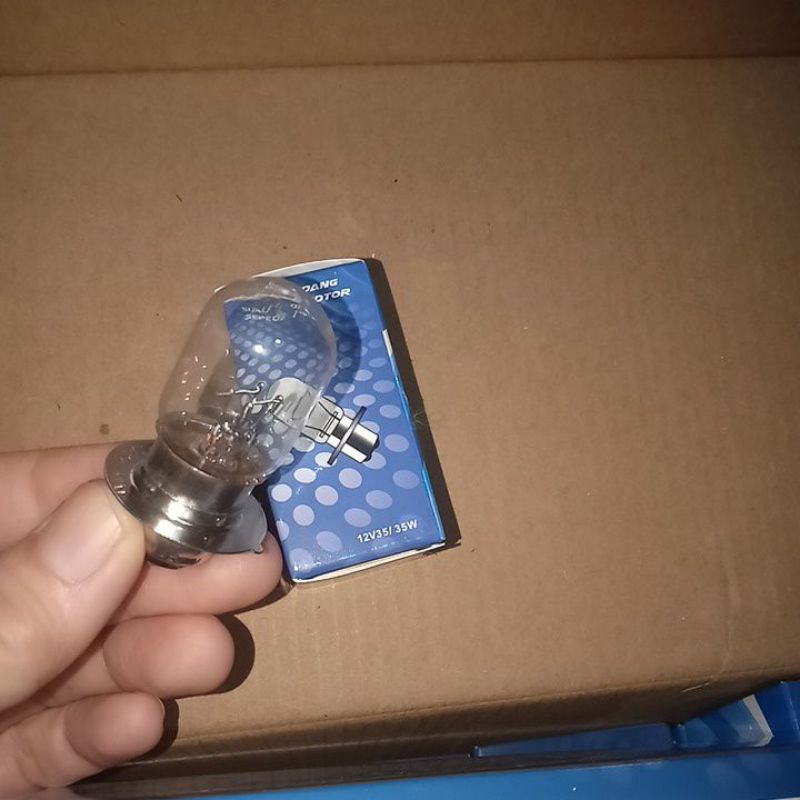 Bola lampu bohlam lampu sepeda motor bola lampu depan